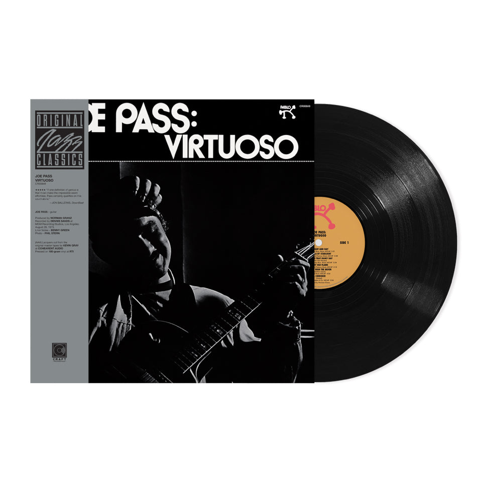 Joe Pass: Virtuoso 1LP - Everything Jazz Store France