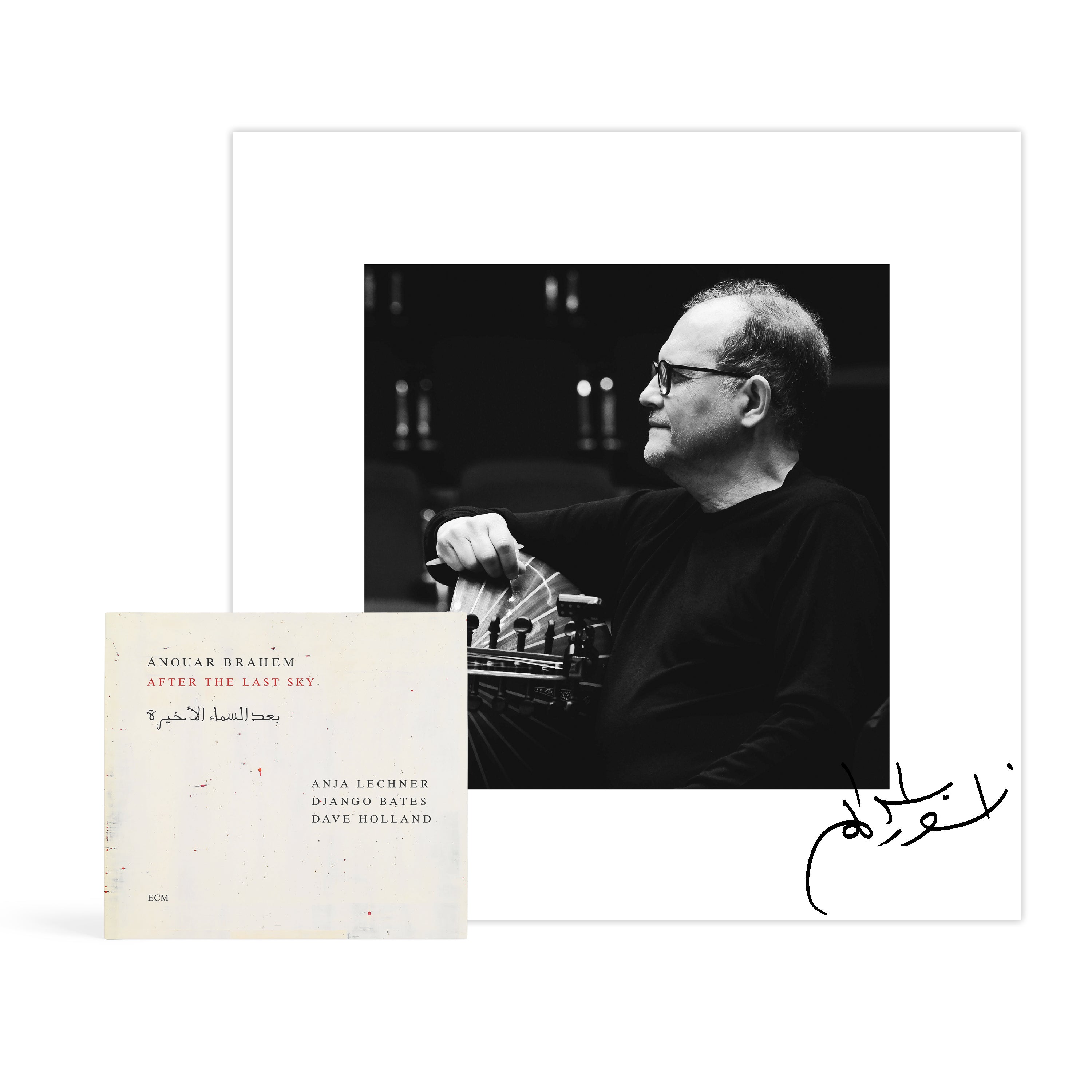 Anouar Brahem, Anja Lechner, Django Bates, Dave Holland : After The Last Sky CD + Carte dédicacée