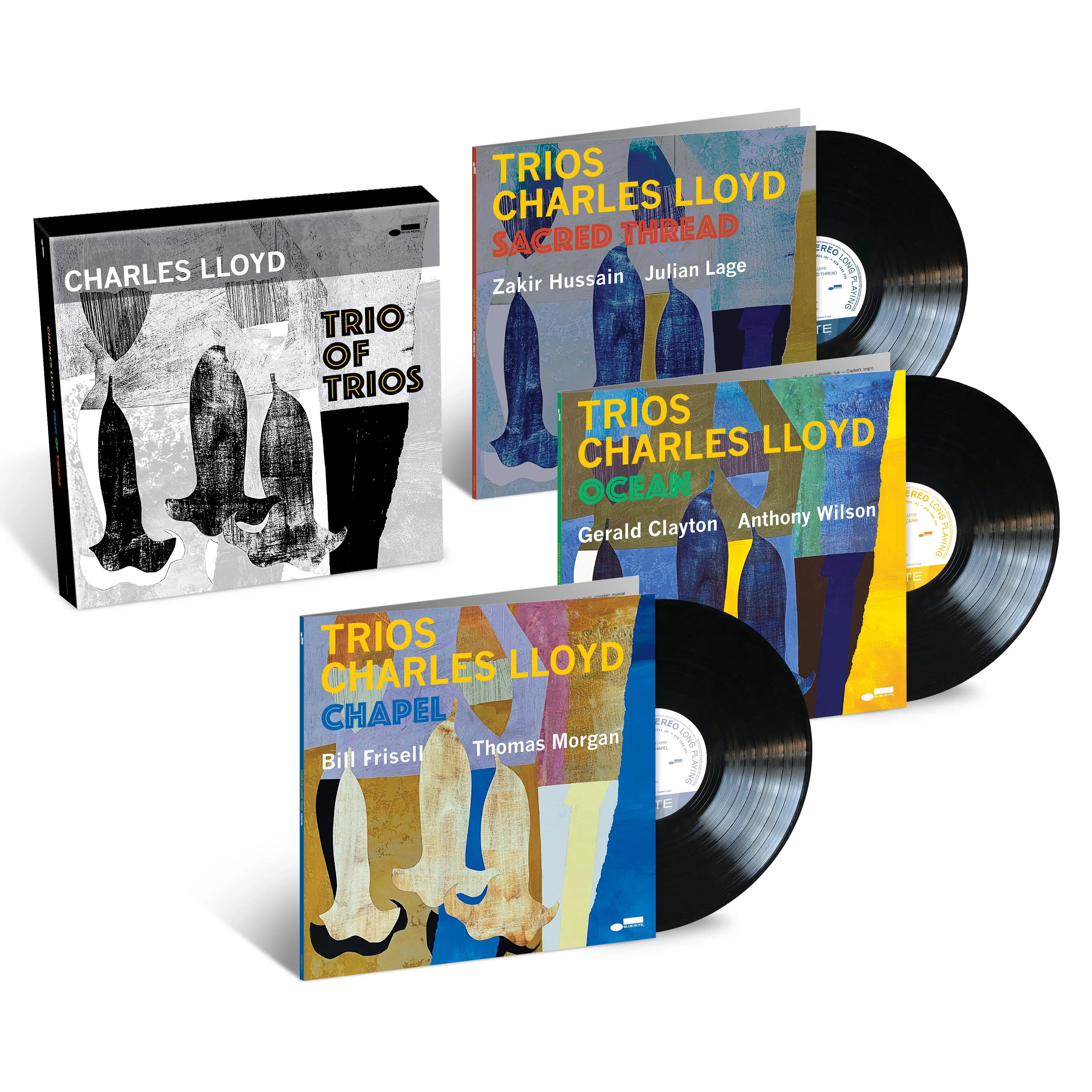 Charles Lloyd - Trio of Trios - Coffret - Everything Jazz Store France