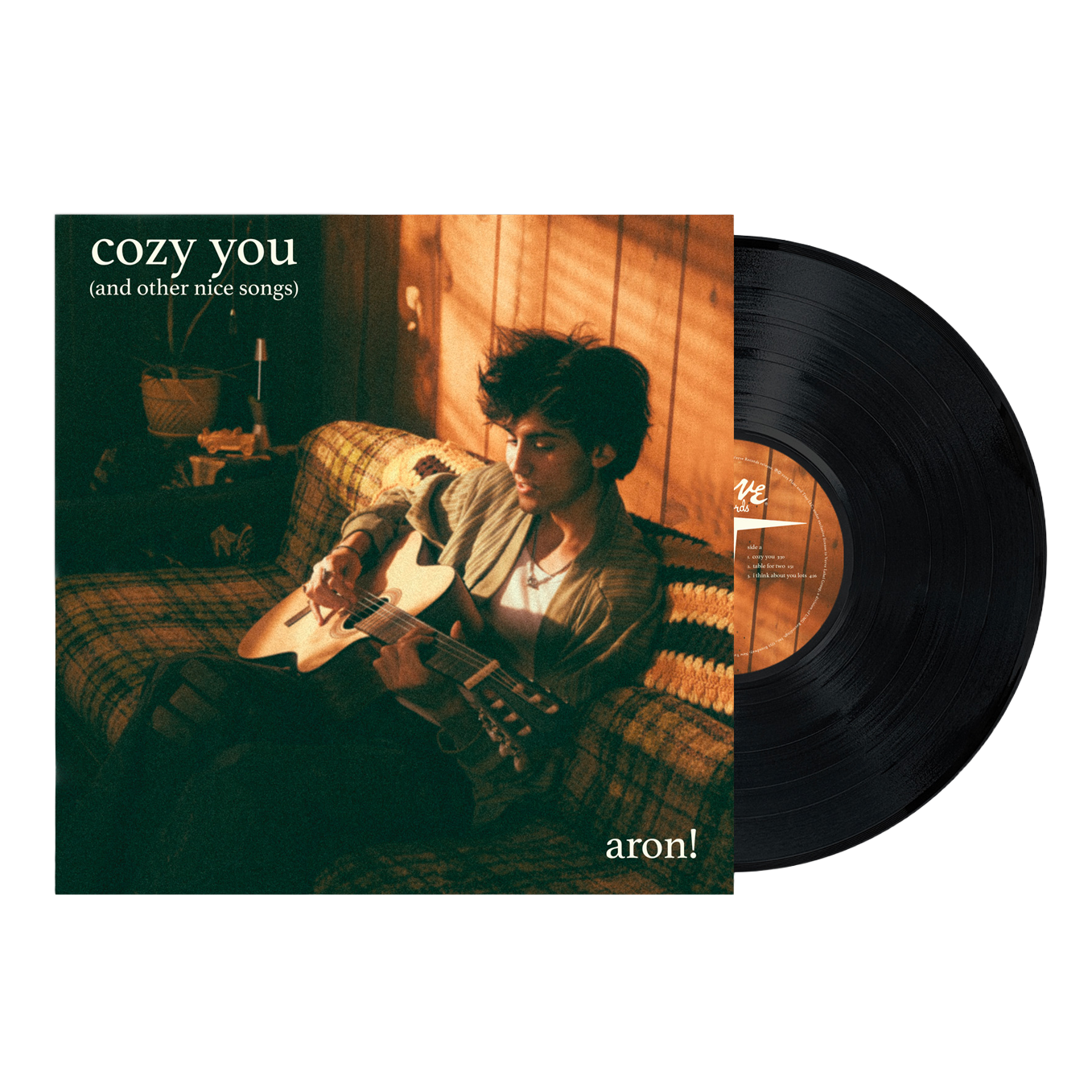 aron! - cozy you (and other nice songs) - Vinyle + carte dédicacée