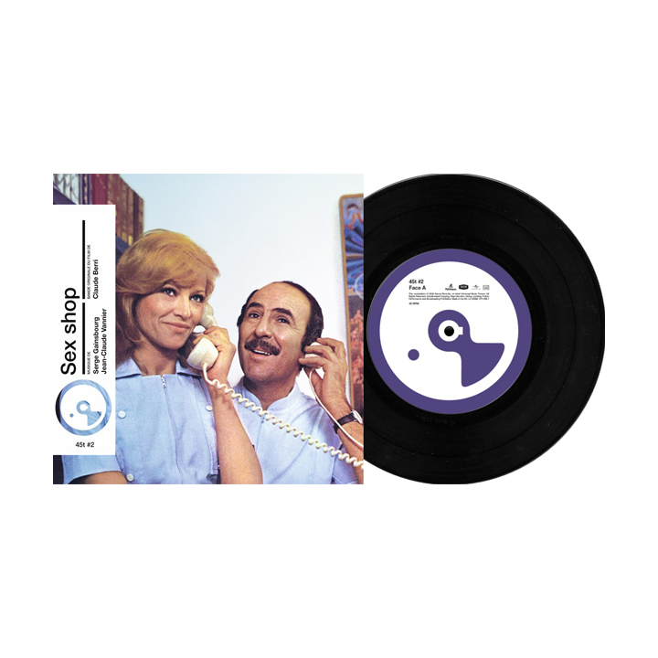 Serge Gainbourg / Jean Claude Vannier - Sex Shop - Vinyle 45T