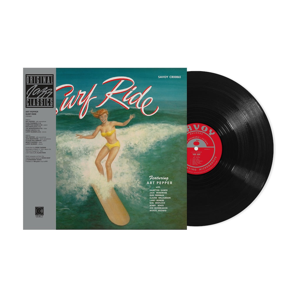Art Pepper - Surf Ride - pack shot