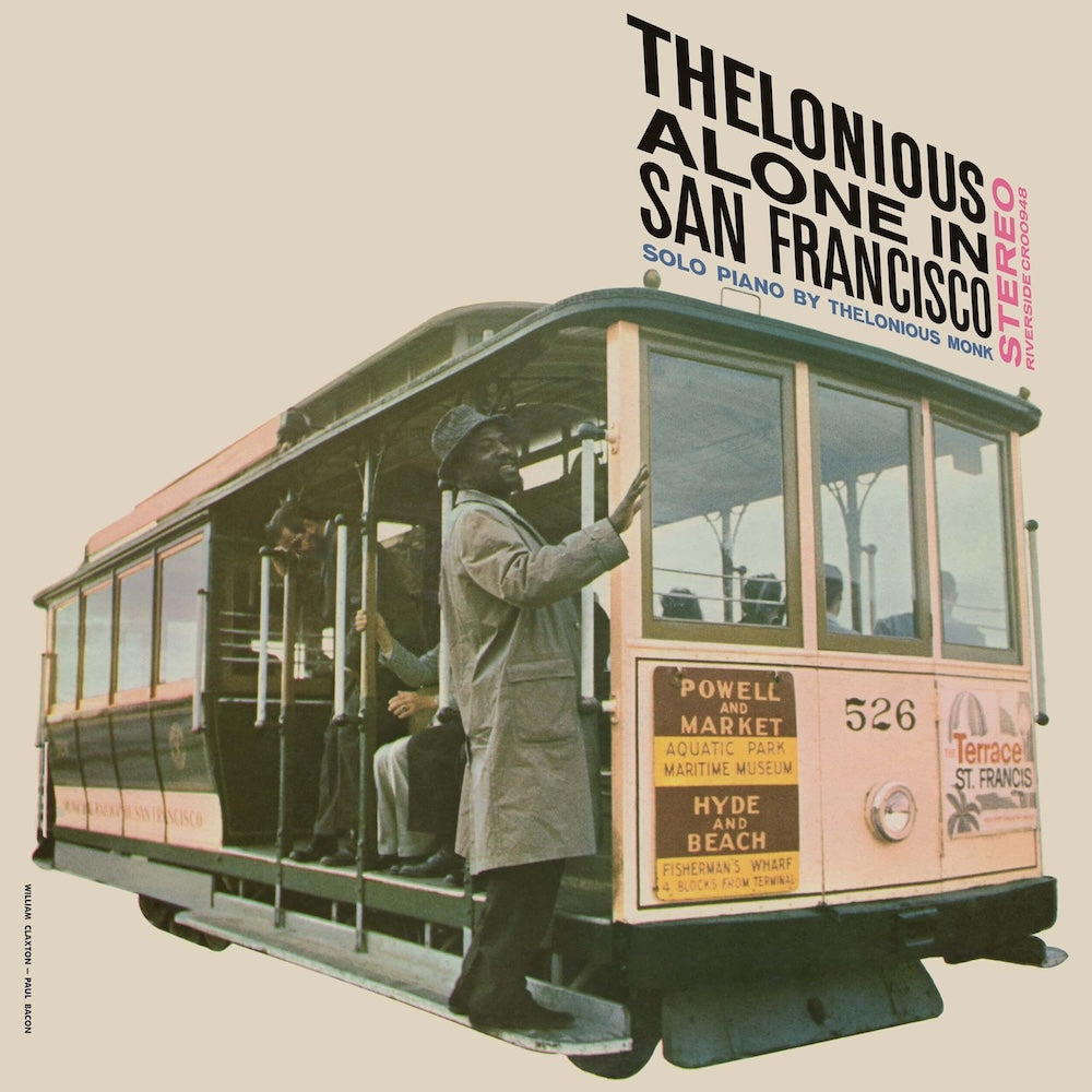Thelonious Monk - Thelonious Alone In San Francisco 1LP - Cover