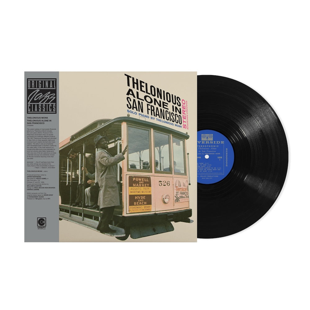 Thelonious Monk - Thelonious Alone In San Francisco 1LP - Pack Shot