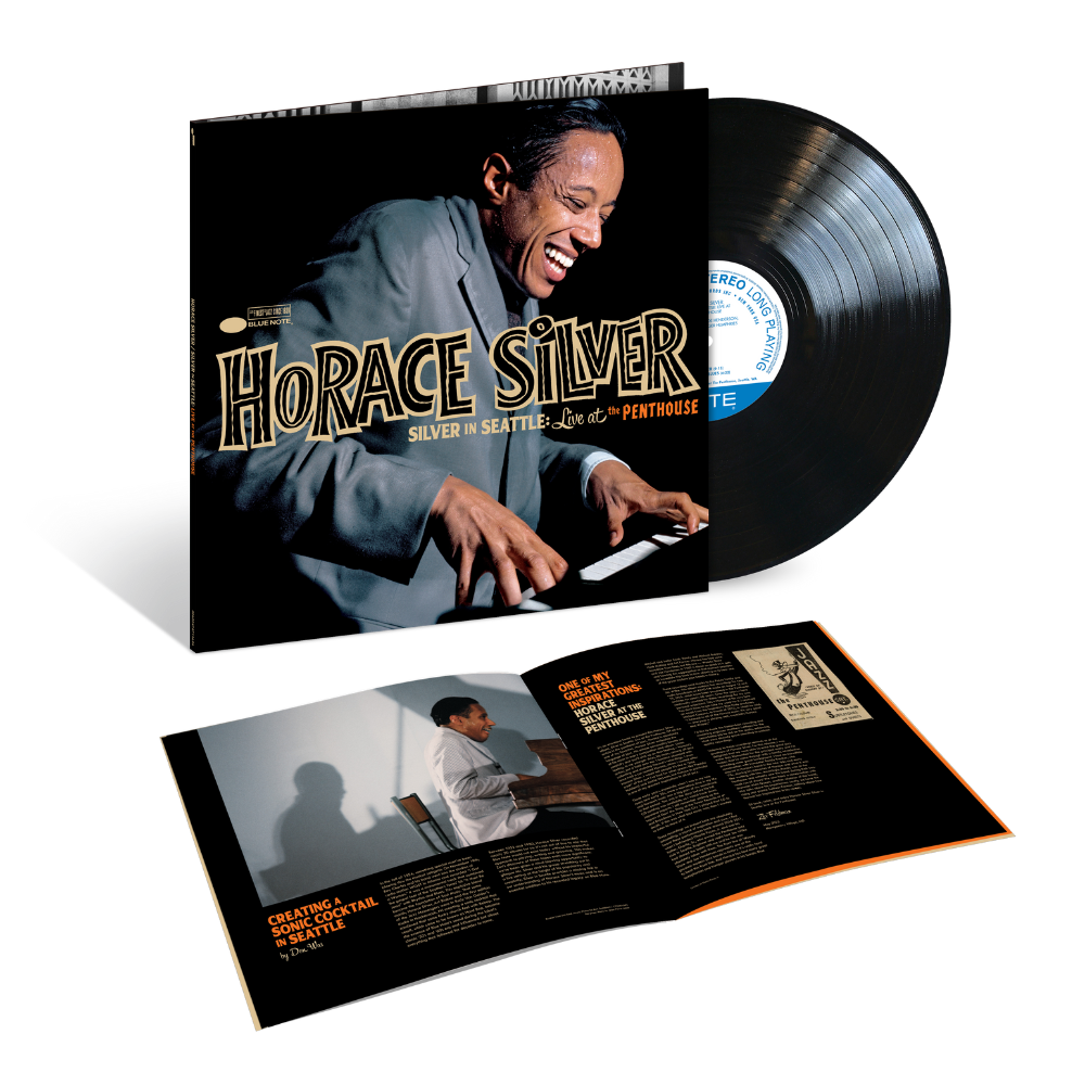 Horace Silver: Silver in Seattle Live at The Penthouse - pack shot with booklet