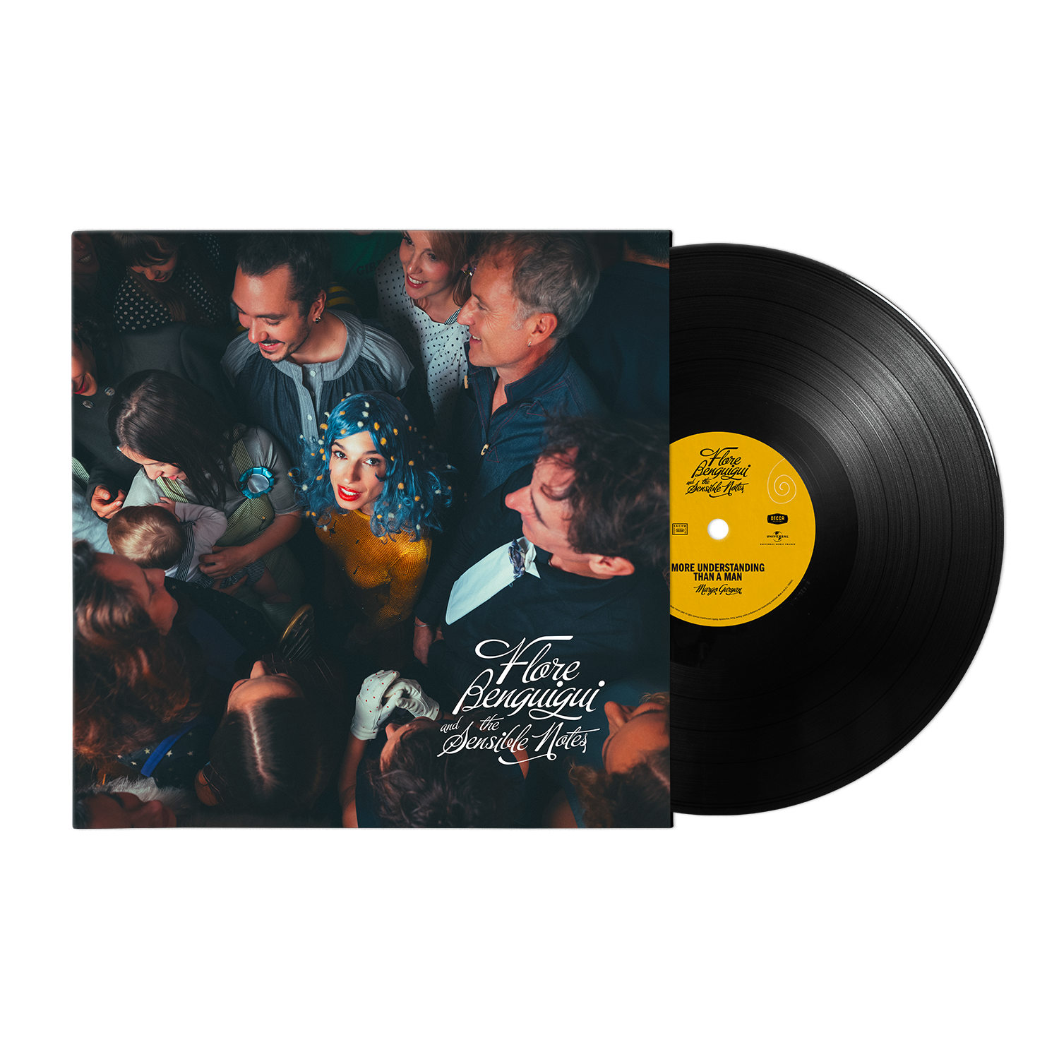 Flore Benguigui - More Understanding Than A Man / Dis, quand reviendras-tu ? - Vinyle 45T + Carte dédicacée