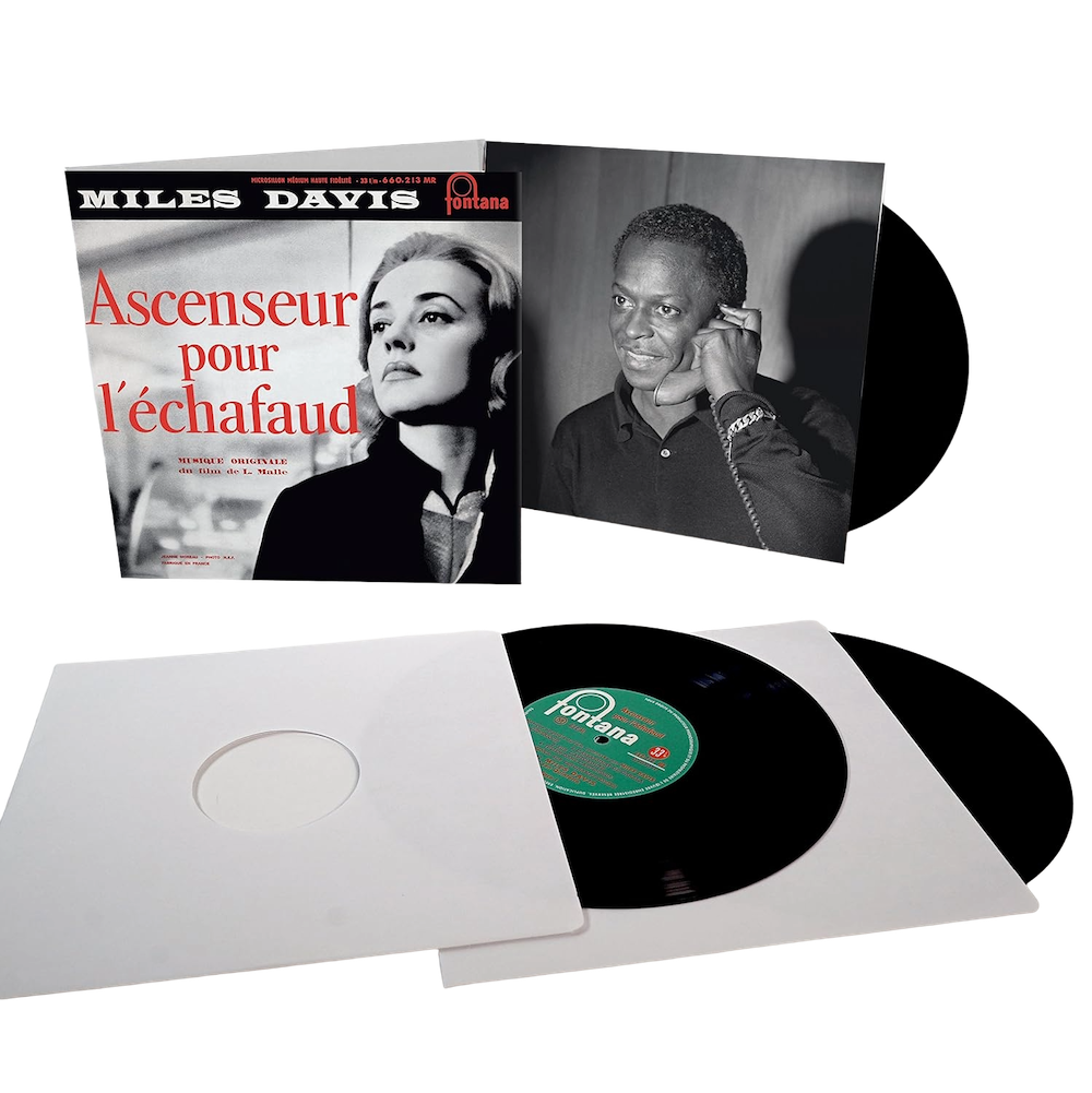 Pack Miles Davis Ascenseur pour l'échafaud - Trumpet T-Shirt + Ascenseur pour l'échafaud (3LP) + 12" x 12" Print