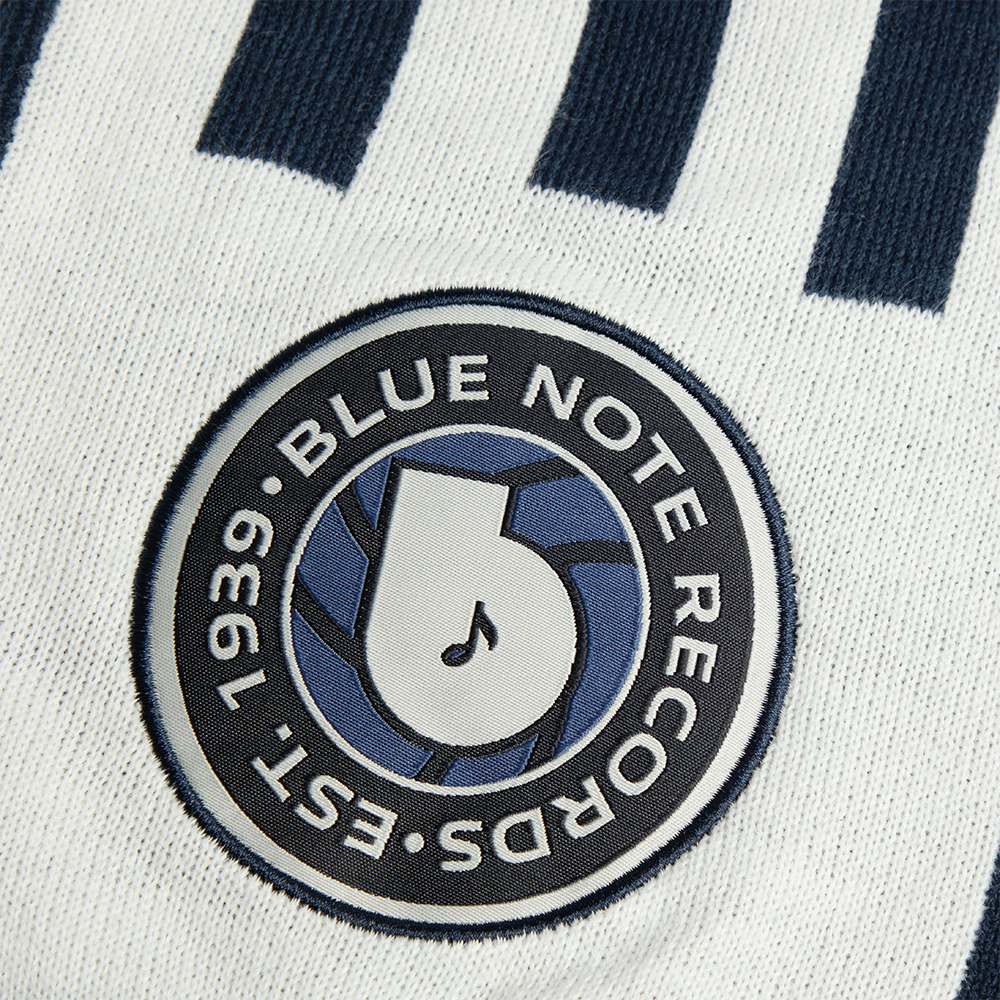 Blue Note Soccer Club Scarf Logo
