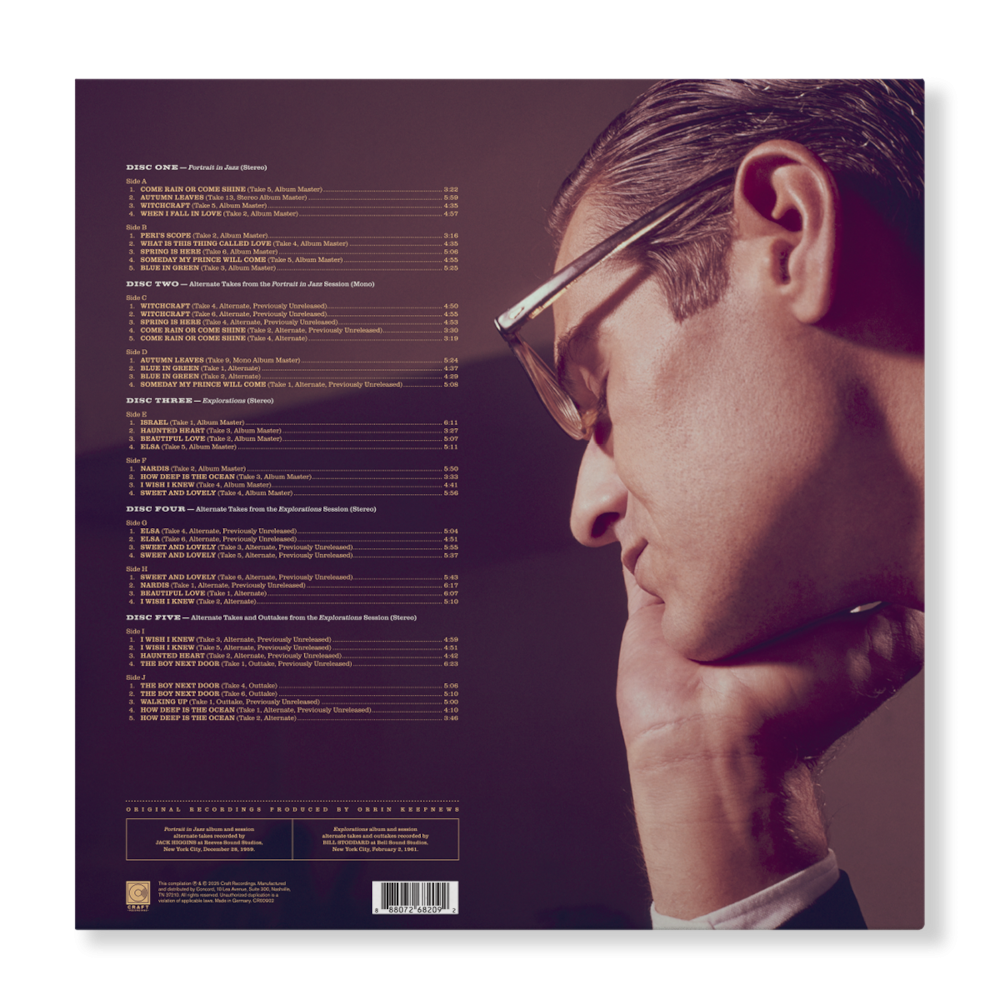 Bill Evans Haunted Heart: The Legendary Riverside Studio Recordings Limited 5LP Vinyl Box