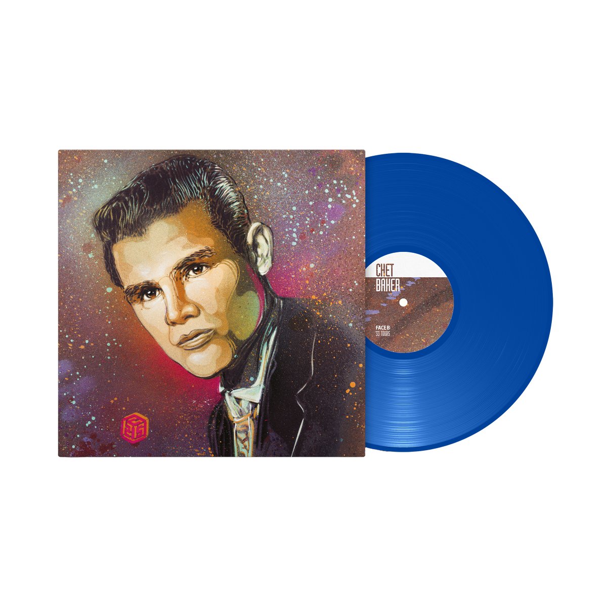 Chet Baker: Best Of C215 - 1LP Bleu Dédicacé