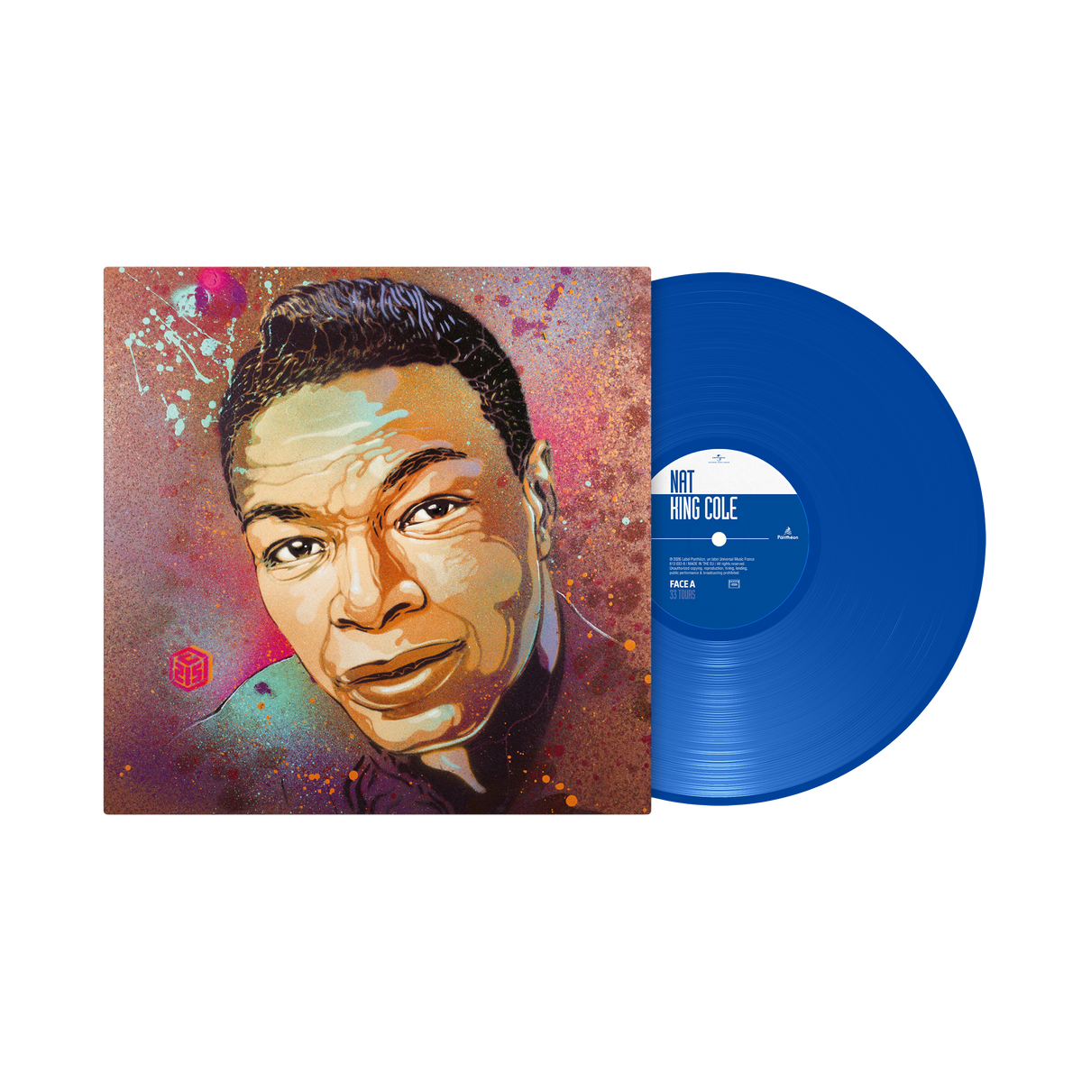 Nat King Cole: Best Of C215 - 1LP Bleu Dédicacé
