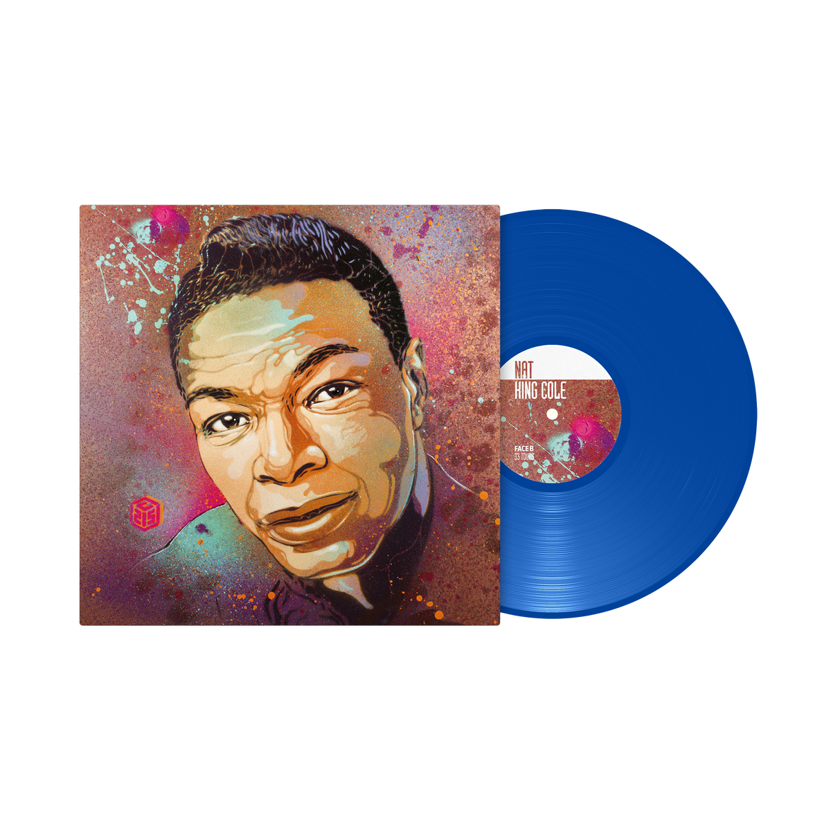 Nat King Cole: Best Of C215 - 1LP Bleu Dédicacé