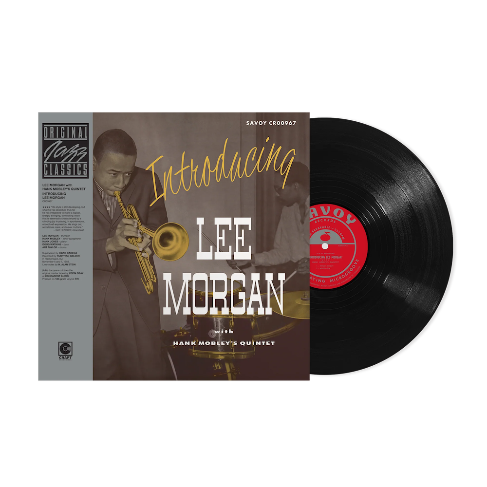Lee Morgan - Introducing Lee Morgan 1LP - Pack Shot With Obi Strip
