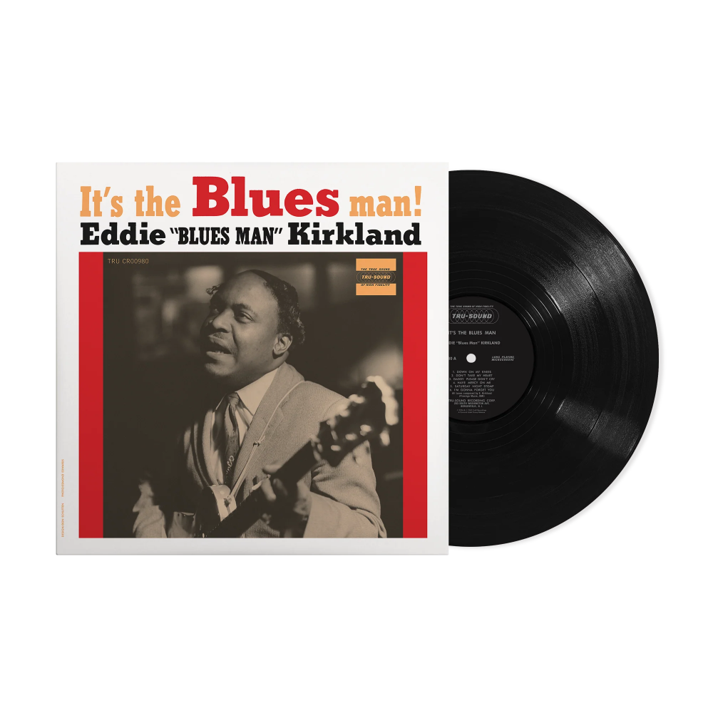 Eddie Kirkland - It's The Blues Man 1LP - Pack Shot