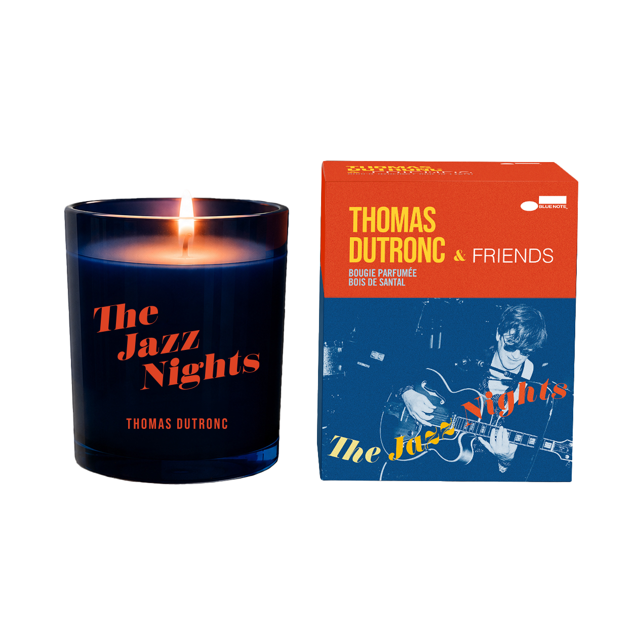 Thomas Dutronc - The Jazz Nights - Pack CD dédicacé + Bougie