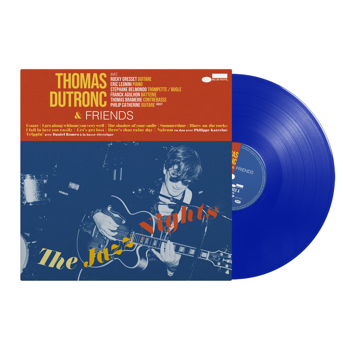 Thomas Dutronc - The Jazz Nights - Vinyle Bleu dédicacé (Exclusif)
