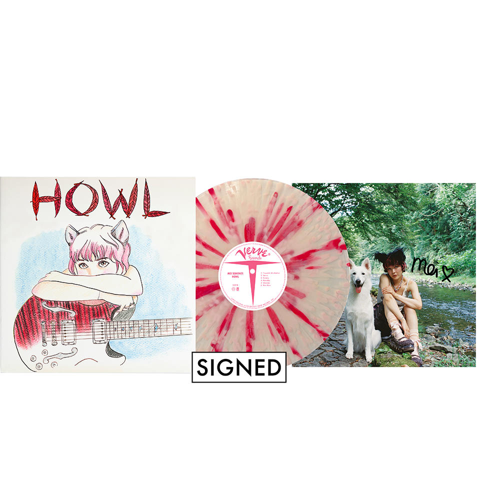 Mei Semones - Howl 'Firework' splatter LP + Artcard dédicacée