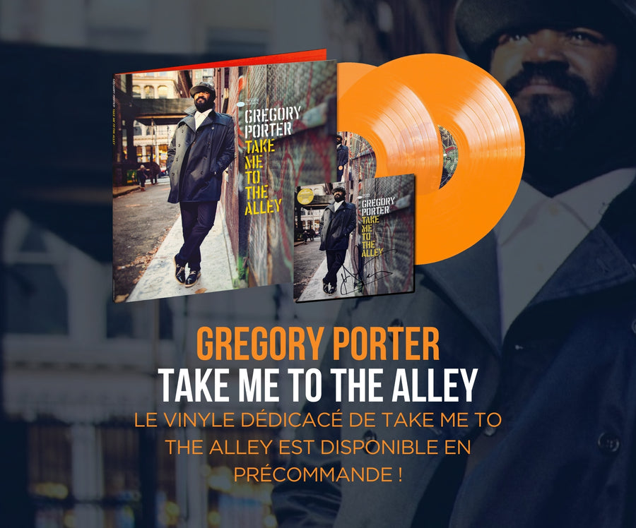 Gregory Porter - Take Me To The Alley (10th Anniversary) - Double Vinyle Orange Édition Limitée + Artcard dédicacée