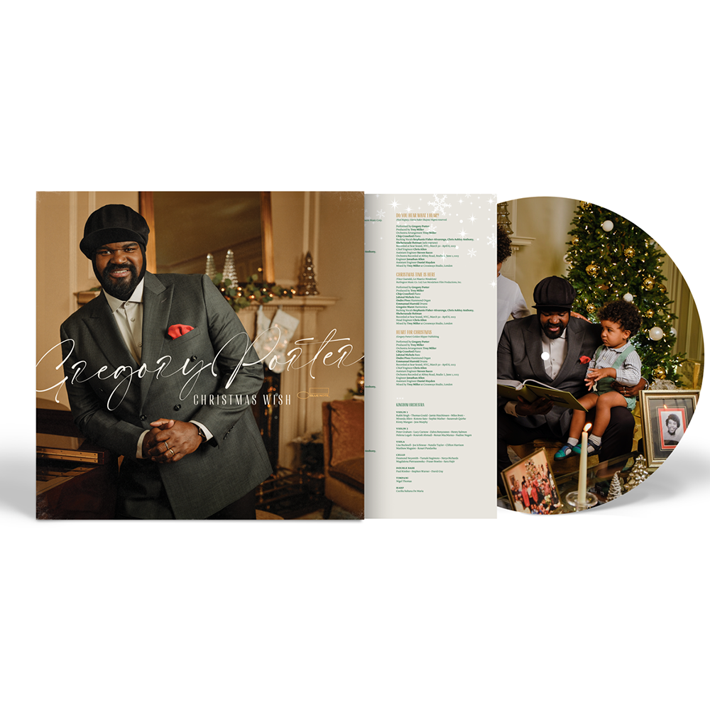 Gregory Porter: Christmas Wish + Carte dédicacée