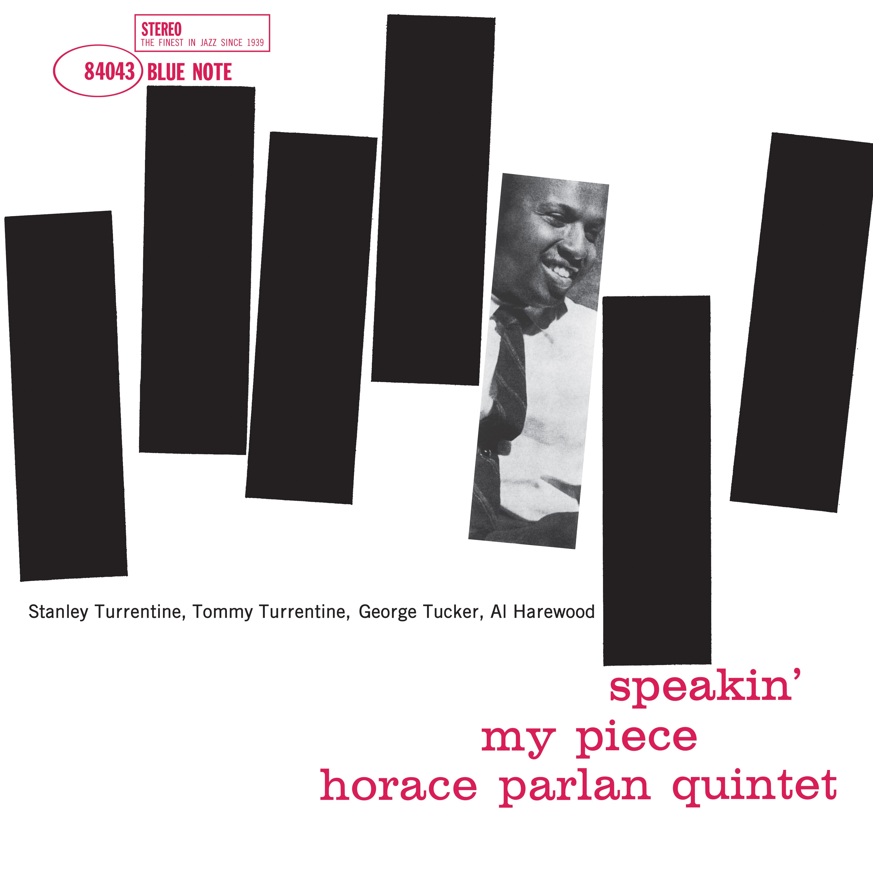 Horace Parlan - Speakin’ My Piece - Vinyle (Classic series)