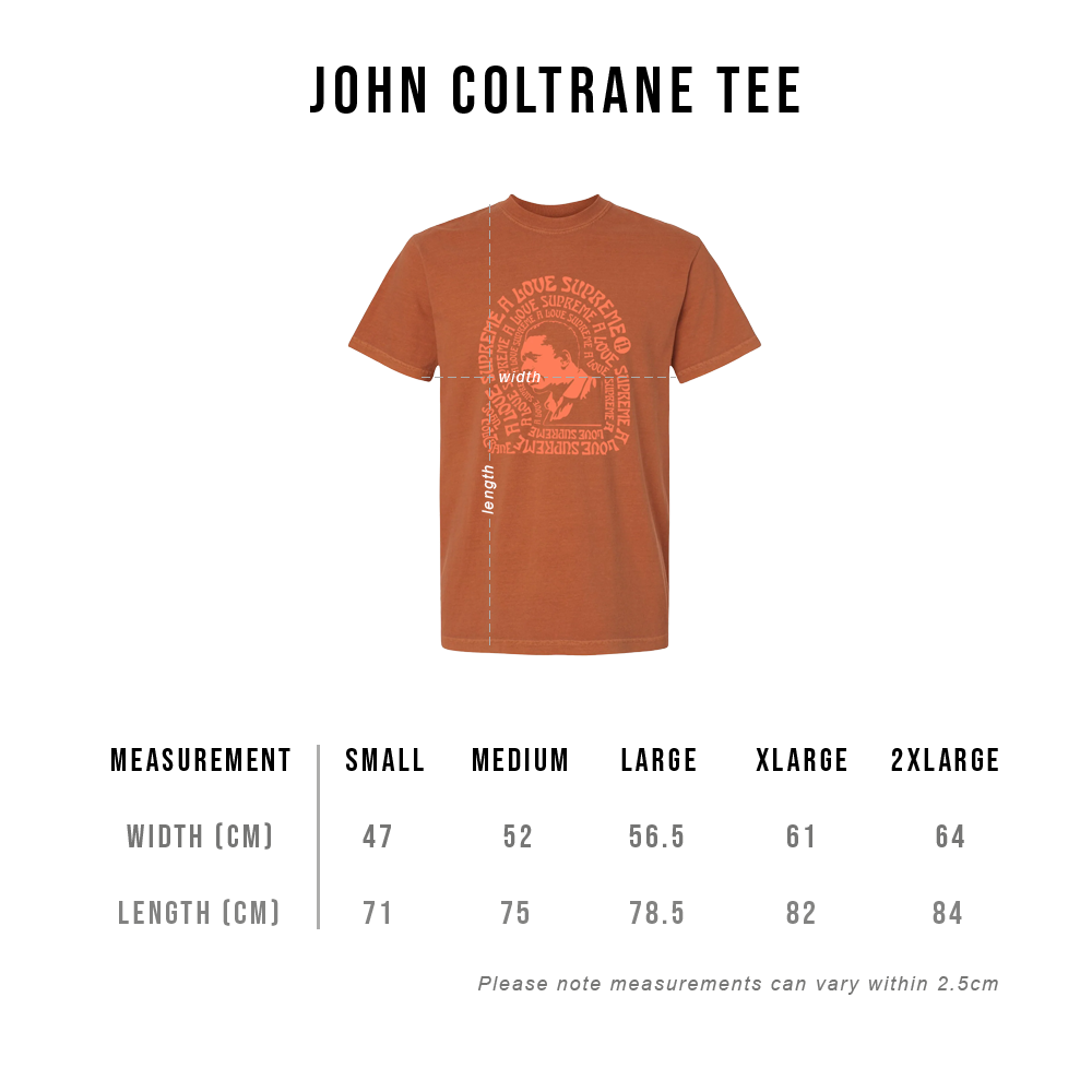 John Coltrane: A Love Supreme Spiral T-Shirt