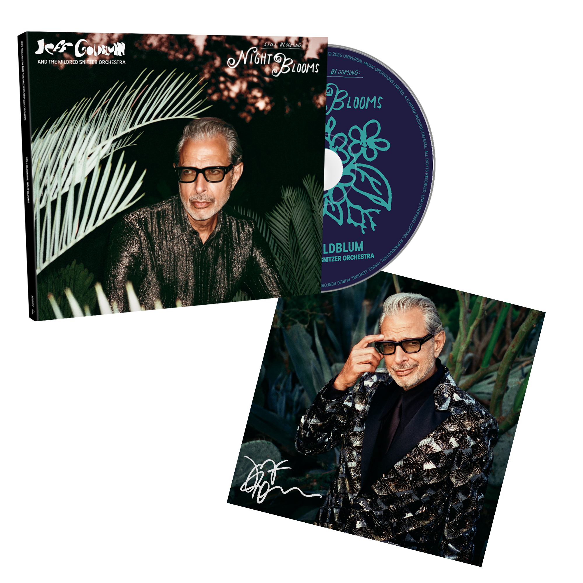 Jeff Goldblum - CD Cover Alternative (Exclusivité store) + Carte dédic ...