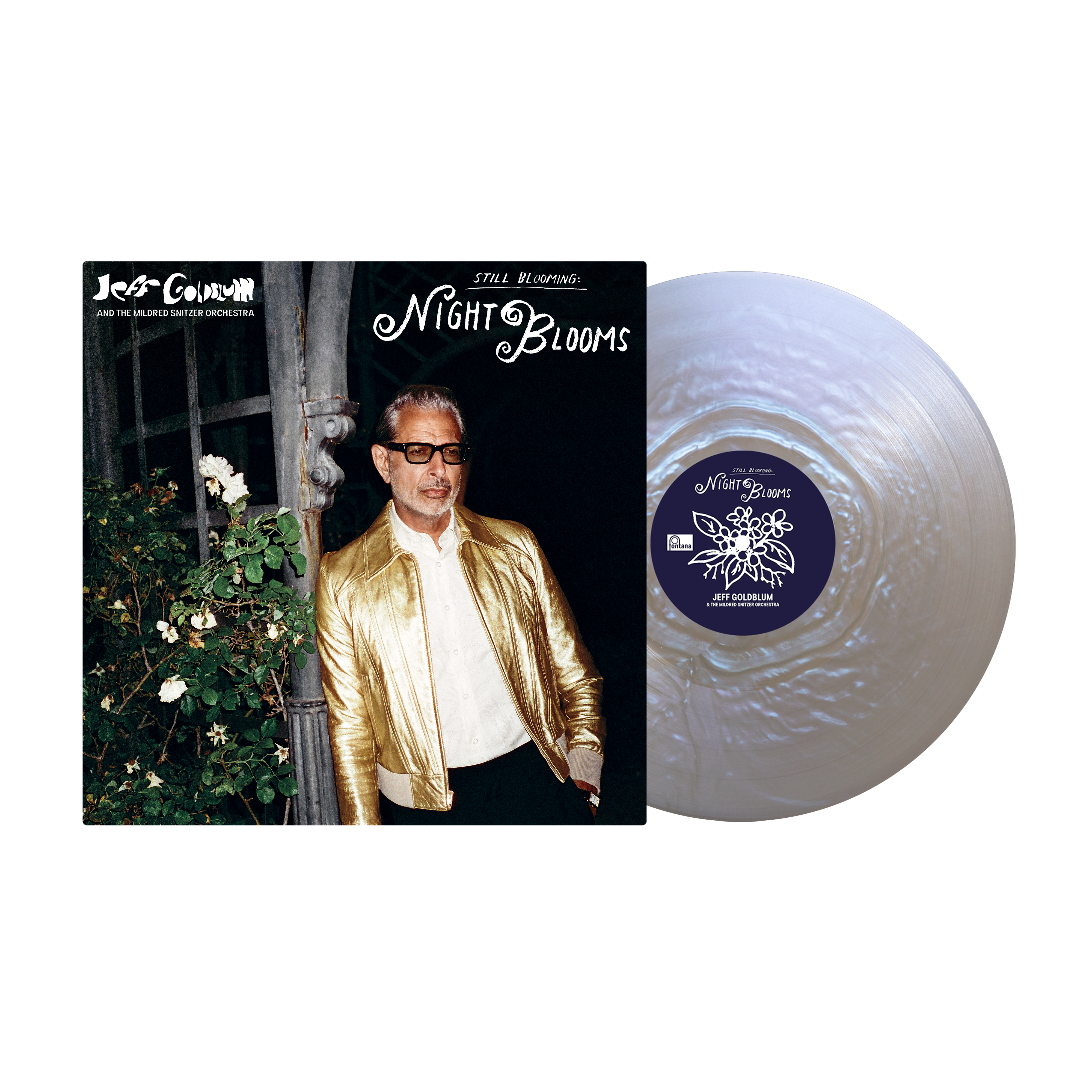 Jeff Goldblum - Night Blooms - Vinyle Couleur Cover Alternative (Exclusivité store) + Carte dédicacée LP