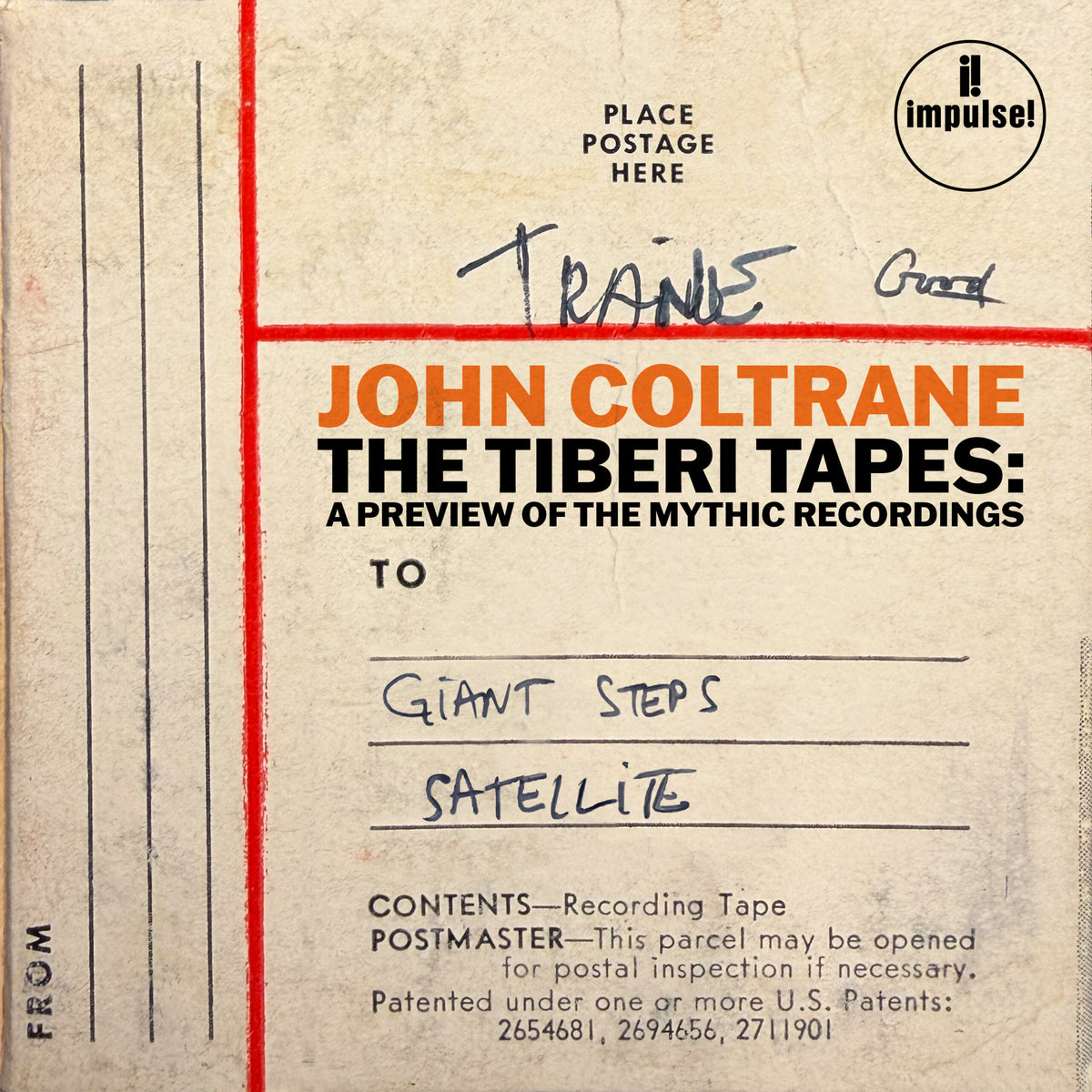 John Coltrane - The Tiberi Tapes: A Preview Of The Mythic Recordings - Vinyle