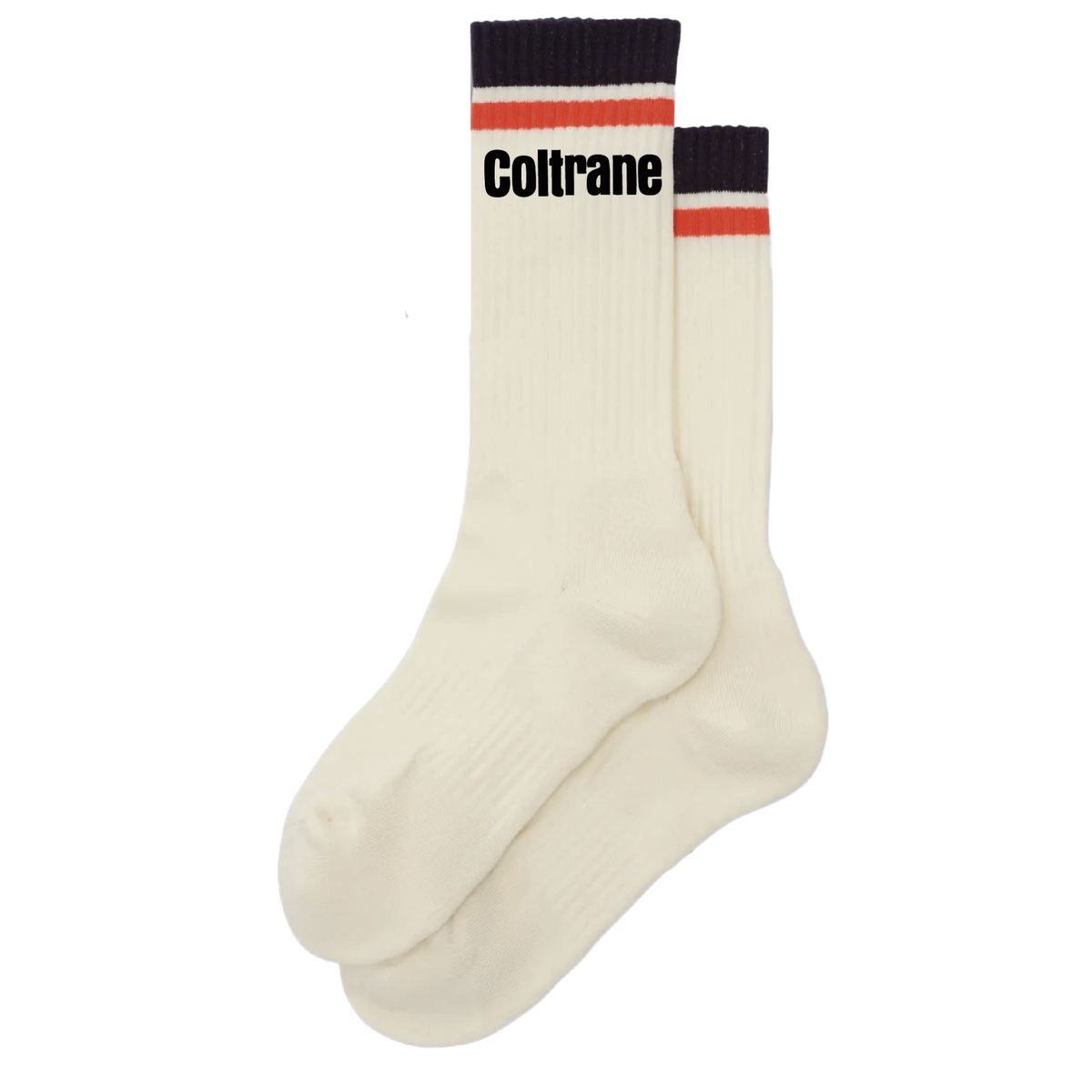 John Coltrane: Socks - Ivory UNISEX (UK5-10)