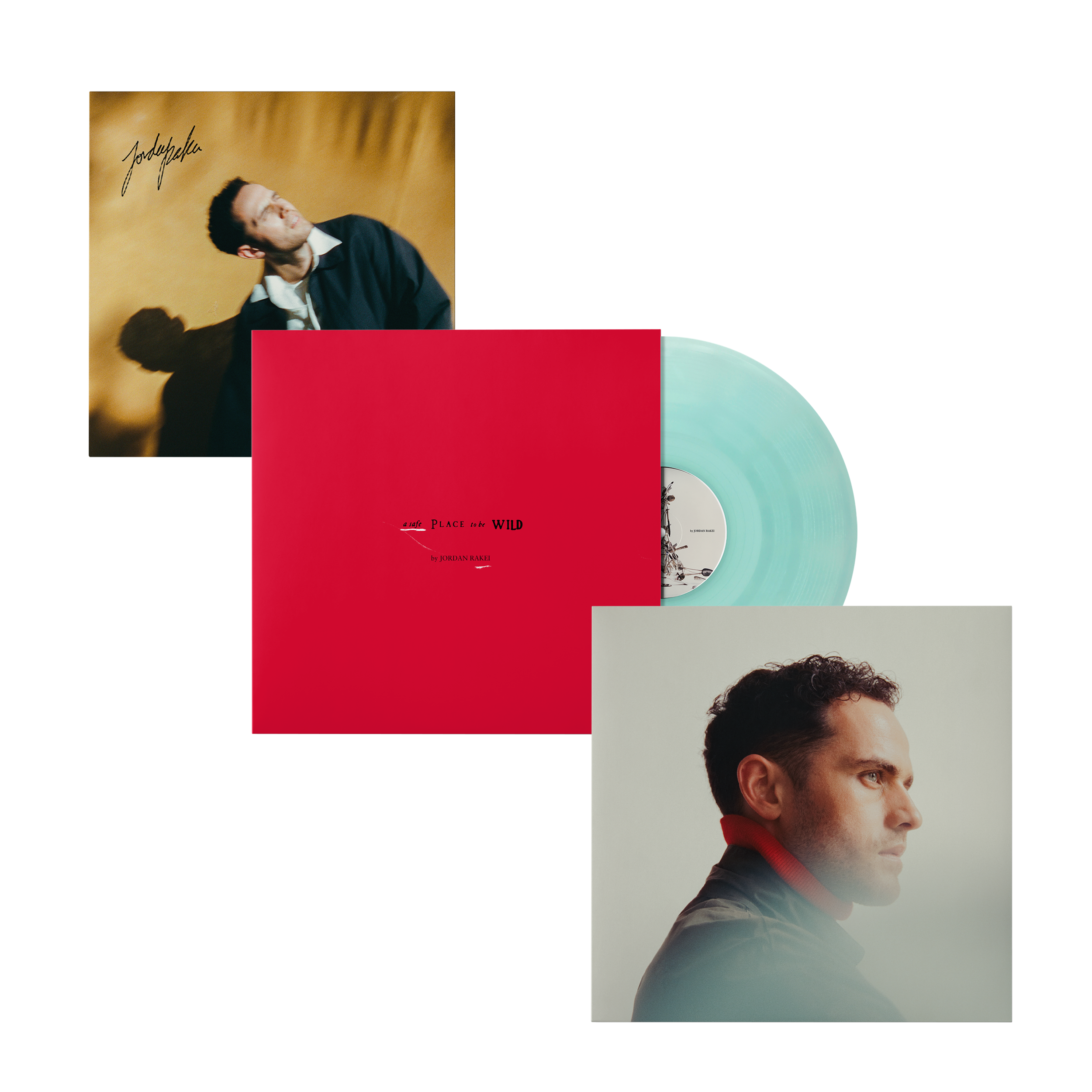 Jordan Rakei: A Safe Place To Be Wild - Vinyle Couleur Exclusif + Artcard dédicacée