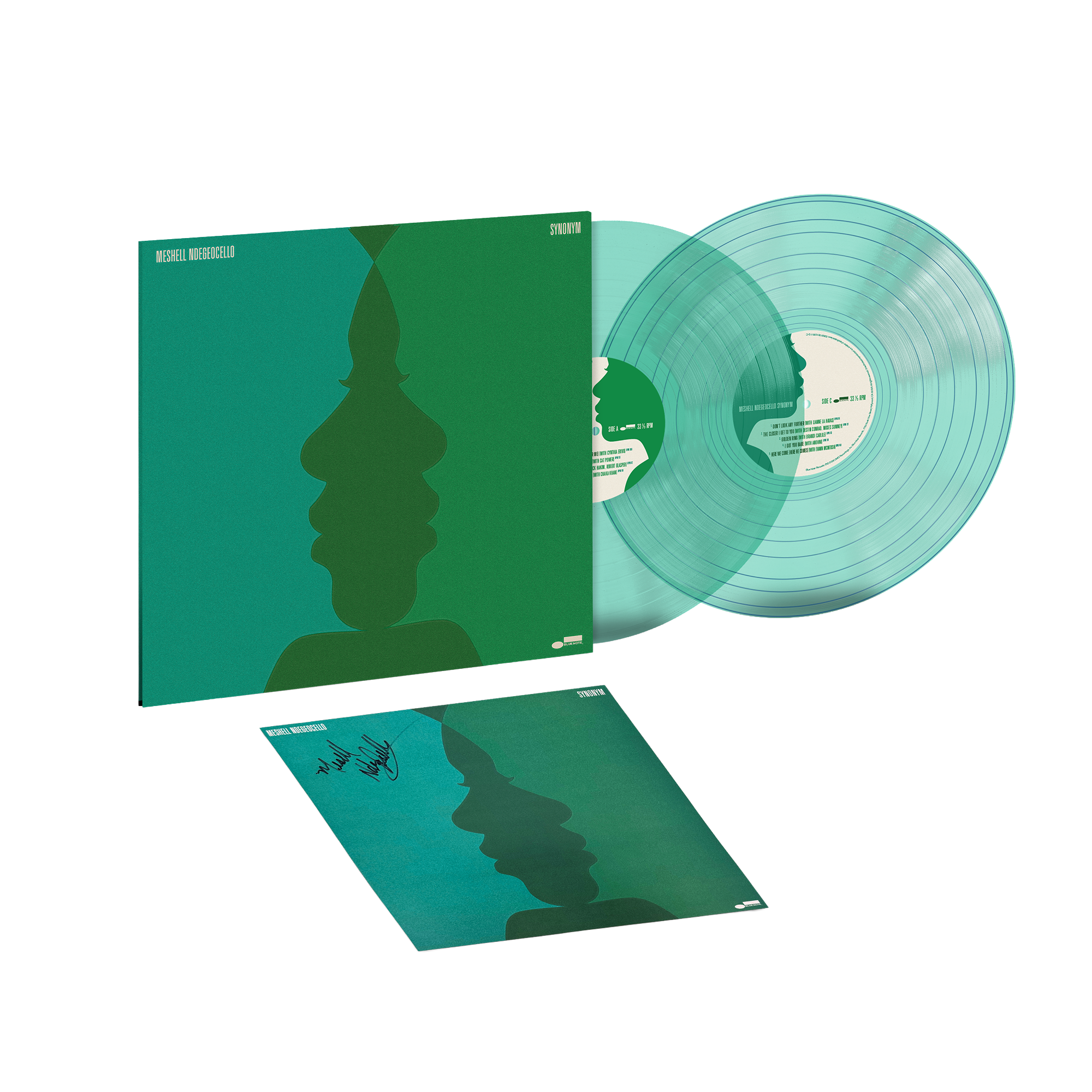 Meshell Ndegeocello: Synonym - Double Vinyle Vert 'Coke Bottle' + Artcard dédicacée