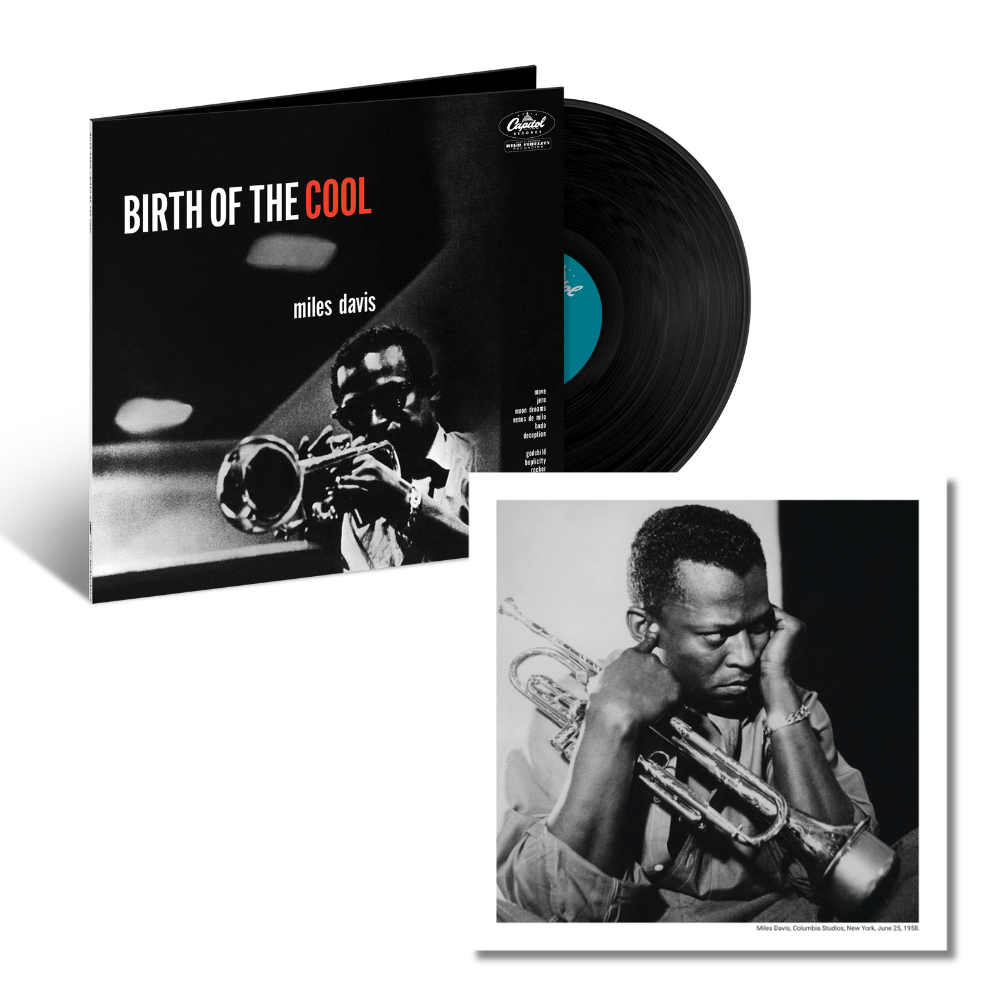 Miles Davis: Birth Of The Cool (Blue Note Tone Poet Series) 1LP + Miles Davis 12" x 12" Print