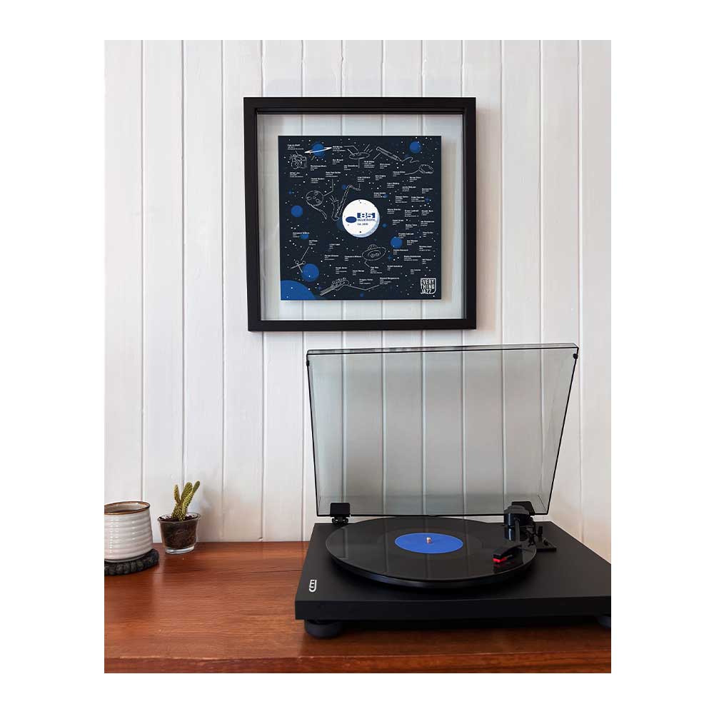 Posterzine® #01: 85 years of Blue Note Records, Joe Henderson Poster + Blue Note Constellation 12” x 12” Print (Exclusive)