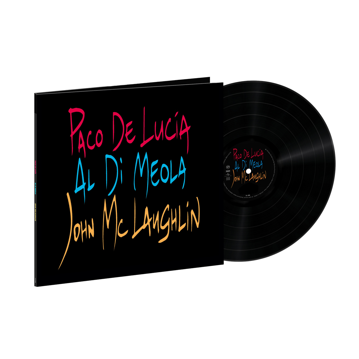 Paco de Lucía, Al Di Meola, John McLaughlin: The Guitar Trio 1LP