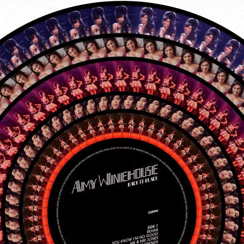 Amy Winehouse: Back To Black (20th Anniversary Edition Zoetrope Vinyl) 1LP