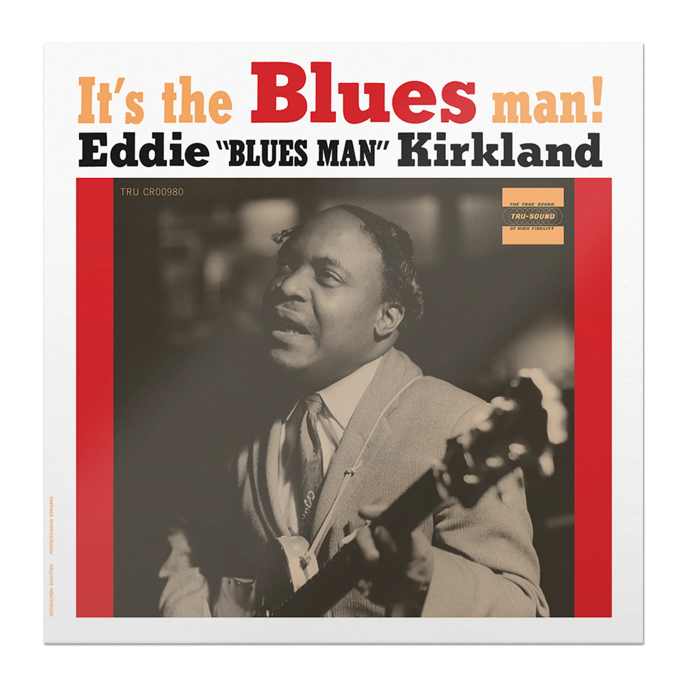 Eddie Kirkland - It's The Blues Man 1LP - Cover