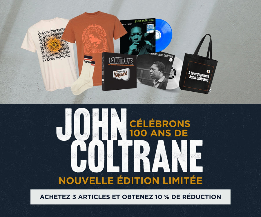 Coltrane 100 : Vêtements et vinyles