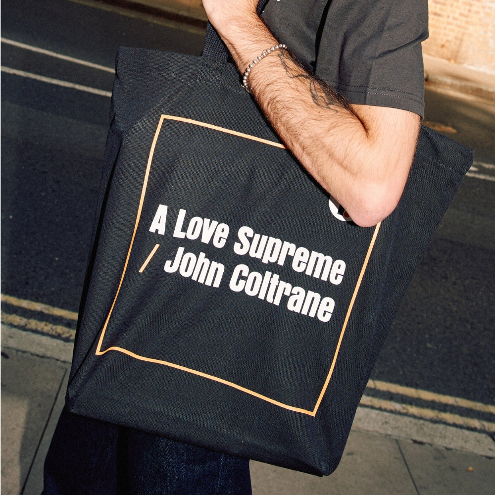 John Coltrane: A Love Supreme Tote Bag
