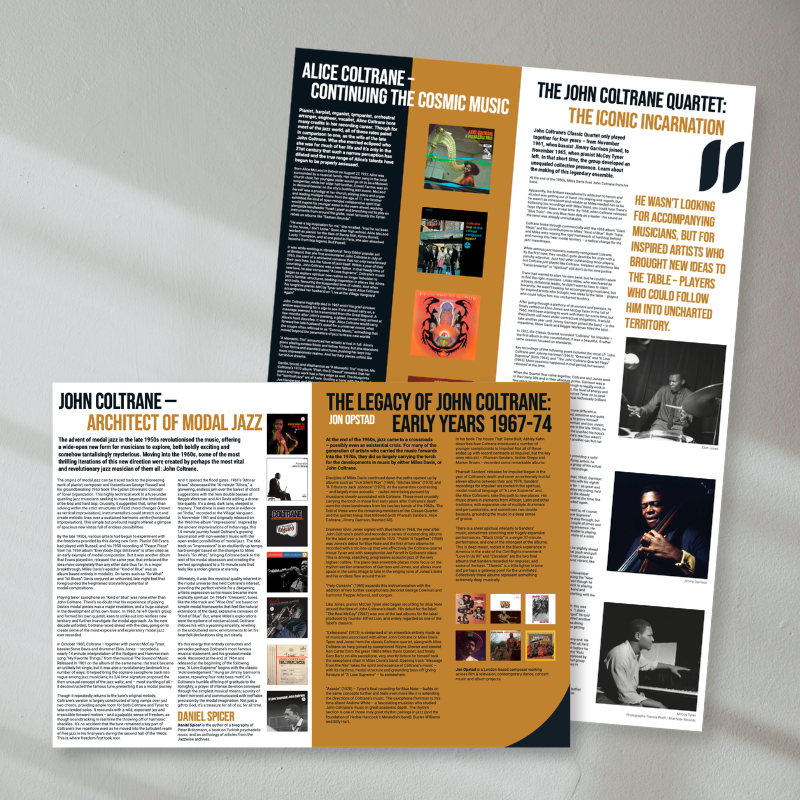 John Coltrane: The Tiberi Tapes - 4LP + Posterzine